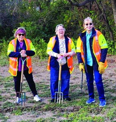 Juanita Proffitt, Barbara Bell, and Denise Mayfield