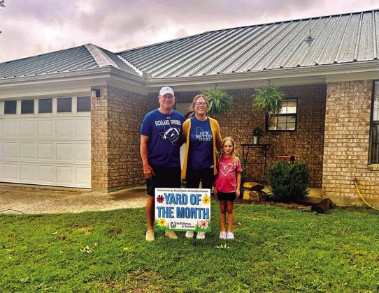 Richland Springs Yard of the Month