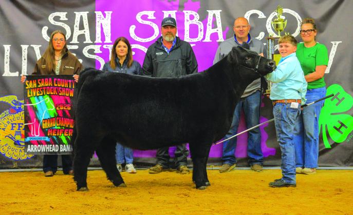 Grand Champion Heifer - Jace Stewardson