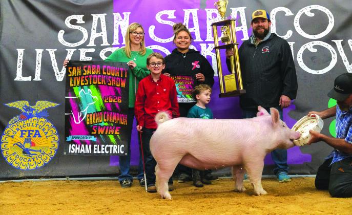 Grand Champion Swine - Brantley Shannon
