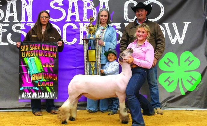 Grand Champion Lamb - Bryli Edmondson