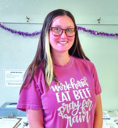 Senior Center Director Elizabeth Poe