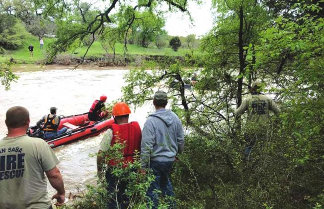 Shown are members of San Saba Fire Rescue