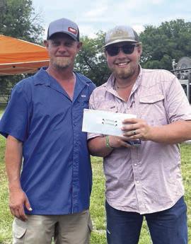 1st Place Cornhole Casey Gossett &amp; Chase Gossett