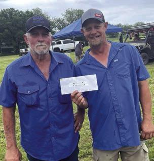1st Place Horseshoes Larry Barker &amp; Casey Gossett