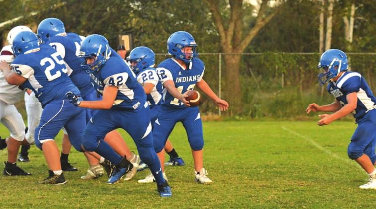 Richland Springs Coyotes win over Mullin's Bulldogs, 48-0; become District Champs