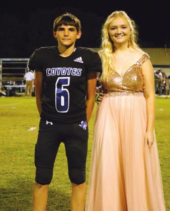 Richland Springs High School 2021 Homecoming Court
