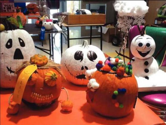 San Saba Elementary Challenge Lab hosted Pumpkin Contest