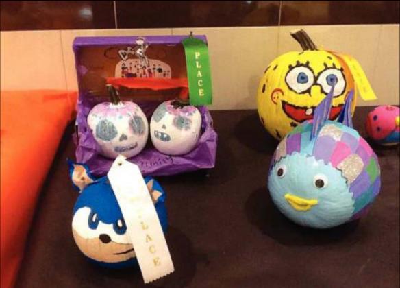 San Saba Elementary Challenge Lab hosted Pumpkin Contest
