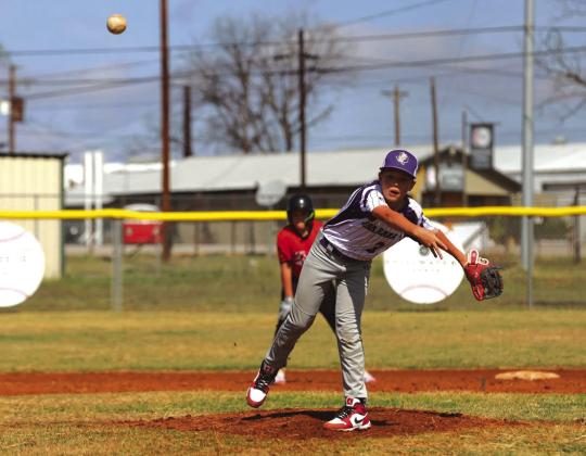 #3 Pitcher Corbin Knight on the mound