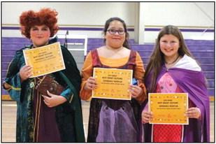 6th Grade Honorable Mention Group - Azerleigh Cummings, Valeria Carrenzia, Zoey Turner
