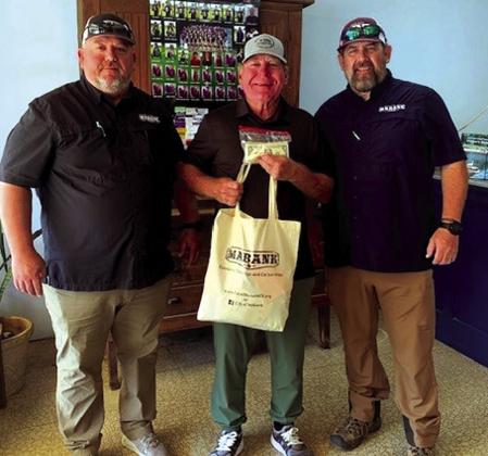 Bryant Morris, City Administrator of Mabank, Tom Brand, Randy Teague, Mayor of Mabank