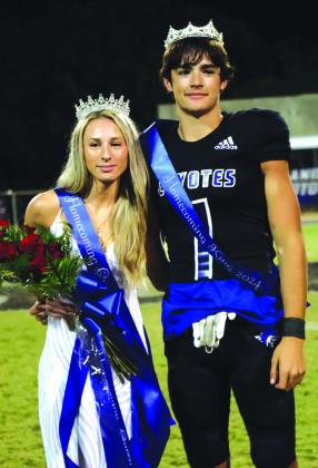 Rylie Eckert and Jim Eckermann 2024 Homecoming Queen and King
