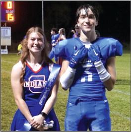 Football Sweetheart Tilar Turman, presented by Jeremiah Wakefield