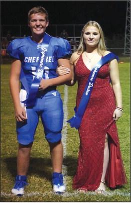 Freshman Duke Dereon Miller and Duchess Lily Graves Sophomore Duke Tatum Shanklin and Duchess Annabell Garrison