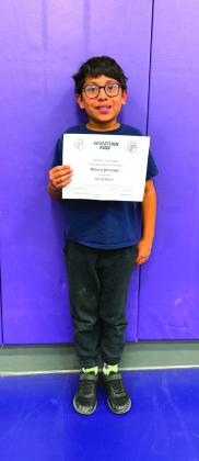Special shoutout to Mauro Jimenez  (4th Grade) for reaching two marathons