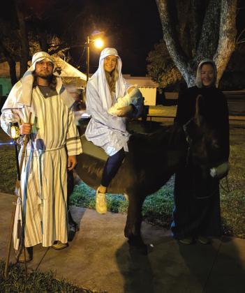 San Saba First Methodist Church 2nd Annual Live Nativity