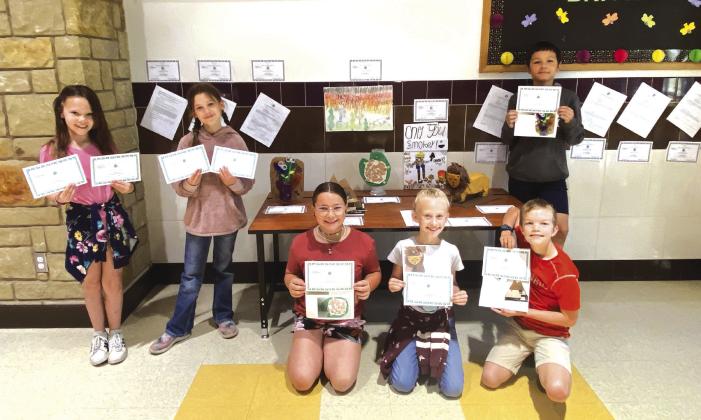 San Saba Garden Club Poetry, Sculpture, and Poster Contest Winners Advancing to State