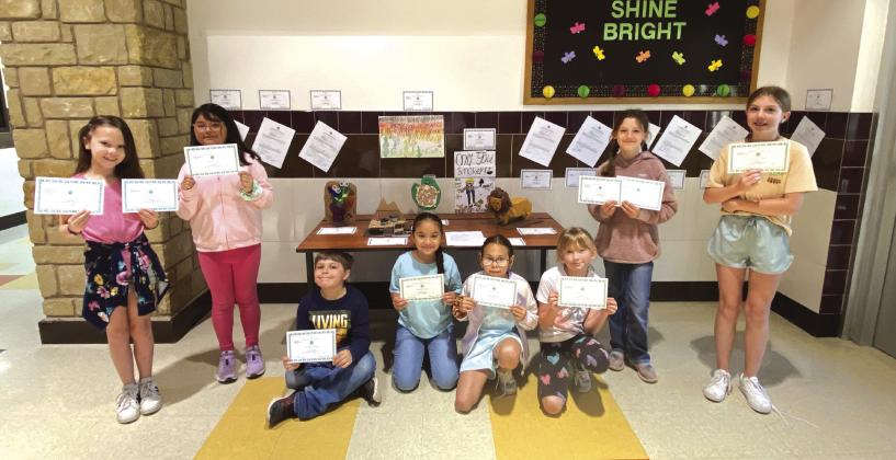 San Saba Garden Club Poetry, Sculpture, and Poster Contest Winners Advancing to State