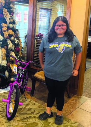 Julissa Landeros - Bike winner