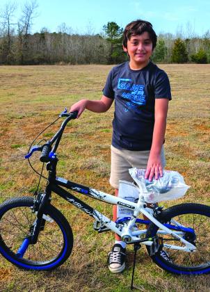 Zephyr Addkison - Bike winner