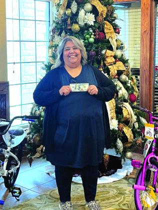 Bertha Martinez - $100 cash winner