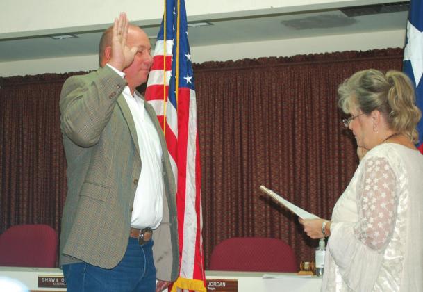 John Bauer sworn in as San Saba’s new Chief of Police
