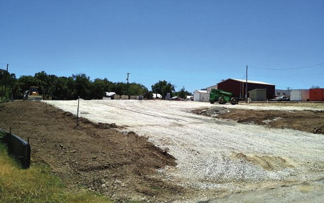 This will be the Brown Street entrance (back entrance) to the O’Reilly Auto Parts Store. Photo by Djuana Payton