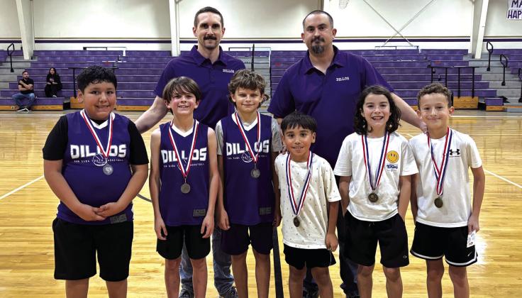 Pictured here 3rd/4th grade boys who participated in the 3-on-3 tournament. Photo by Amanda Rivera