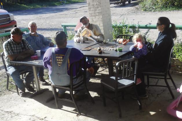 BACK IN THE DAY Dickie Eckhoff, RJ Henniger, Jim Boering, Tommy Teeney, Brandie Harris (me), and River Harris. 2012