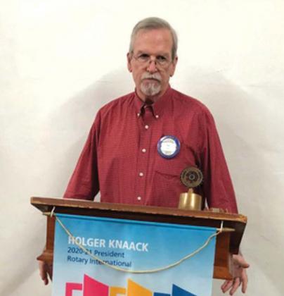 Tim Brewer, Rotary Club member