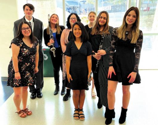 SSHS Armadillo Band members advance to State