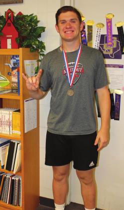 Risien Shahan - 4th place medalist in Current Events