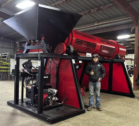 RS Senior Gage Behrens placed 2nd in his class at the San Antonio Ag Mechanics Show over the weekend. He built a Rock Trommel Screen that sorts finer rocks and soil from the bigger rocks so you can crush the big rocks. See more information in The Richland Springs Report.