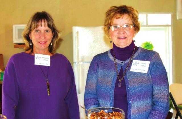 Jacqueline Carlson and Debbie Shahan