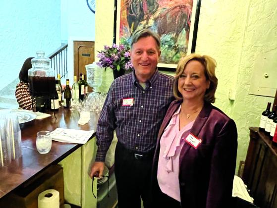 Hosts Kay and Albert Stowell Courtesy of Anne Vincent