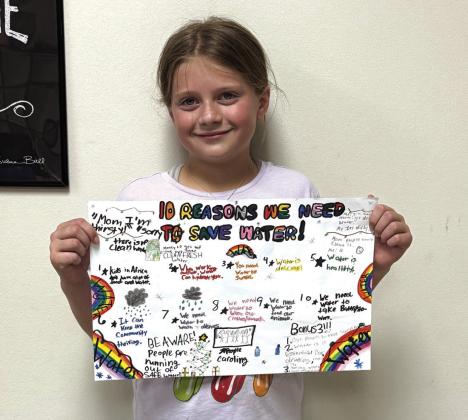 First Place - Elisabeth James, Brady Elem. 4th grader