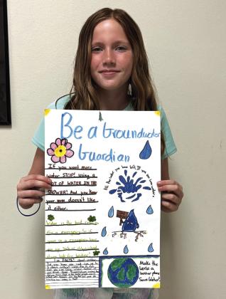 Second Place - Rylan Henderson, Brady Elem. 4th grader