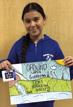 Third Place - Andrea Tavera, Richland Springs 5th grader