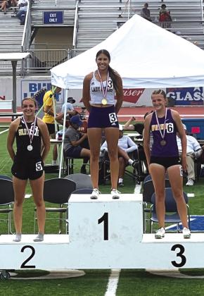 Last week Chassidy Gonzales punched her ticket to the state track meet. Chass was the Region 4 Champion and has one of the fastest times in the 400 this year. She will be competing in Austin on May 2nd.