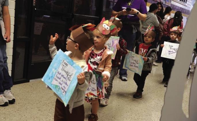 A group of PK students