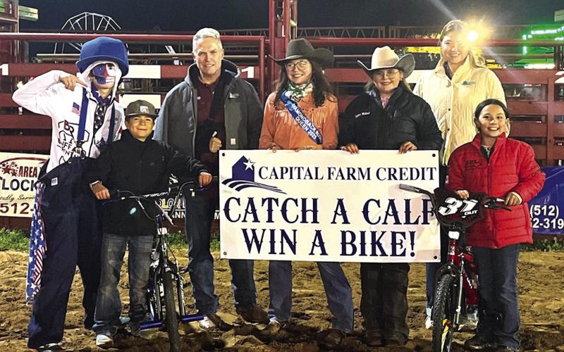 Calf Scramble Winners - Friday Night Sponsored By Capital Farm Credit - San Saba