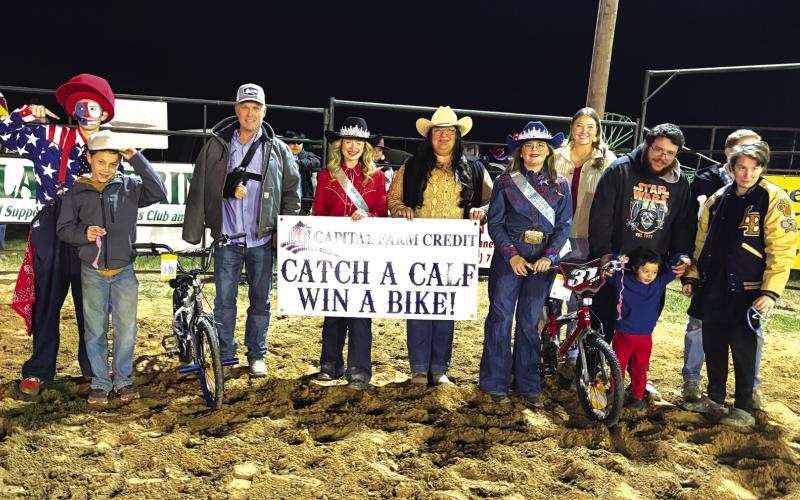 Calf Scramble Winners - Saturday Night Sponsored By Capital Farm Credit - San Saba