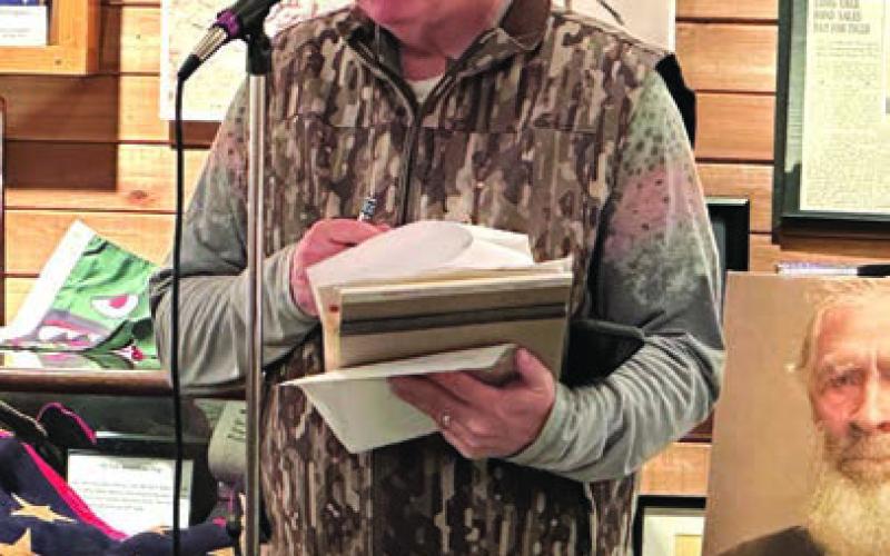Steve Ashley shared the life and time of his great uncle Carlos Ashley as reflected in the writings of Carlos.