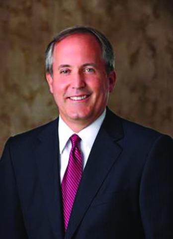 Attorney General Ken Paxton Photo courtesy of www.texasattorneygeneral.gov