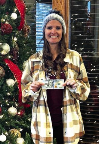 Tayler Barrier - $100 Cash Prize Winner
