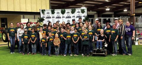 Participants in the Area 5 Regional Show