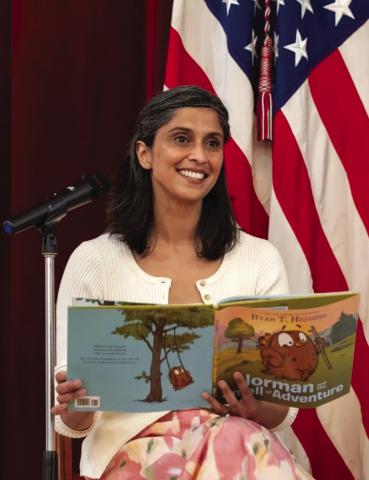 Second Lady of the United States Usha Vance | Courtesy of whitehouse.gov