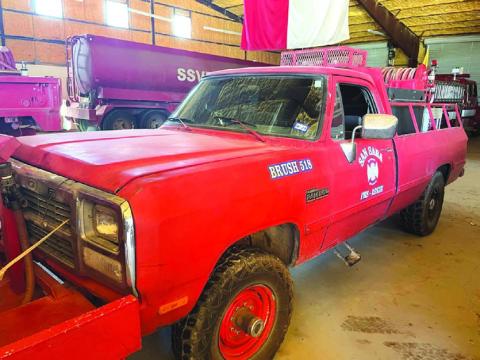 Current equipment - 1990 Dodge Truck