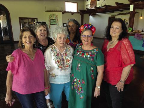 Members L-R: Jan Beaver,Juanita Proffitt, Sarah Lott, Dianna Furlan, Janis Murray, Janice Bates Courtesy of Debbie Shahan